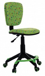 Кресло детское Бюрократ CH-204-F/CACTUS-GN подставка для ног зеленый кактусы
