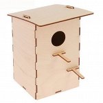 Скворечник &quot;Весна&quot; 24х19,6х16,7см дерево