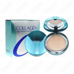 Пудра для лица с коллагеном Collagen Two Way Cake #21