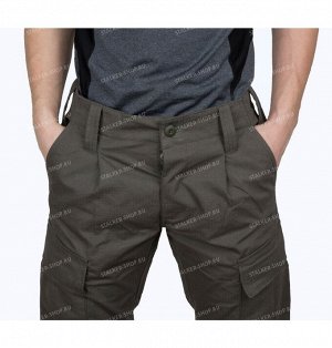 Pants ACU, 92%cotton 8%polyester, olive