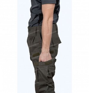 Pants ACU, 92%cotton 8%polyester, olive