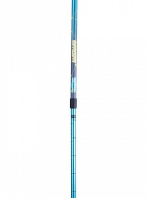 Палки для скандинавской ходьбы BERGER Starfall, 77-135 см, 2-секционные, синий/серый/жёлтый