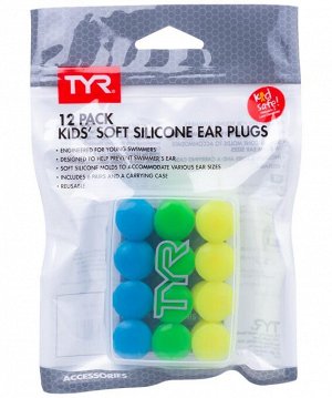 Беруши Kids’ Soft Silicone Ear Plugs, LEPY12PK/970, мультиколор