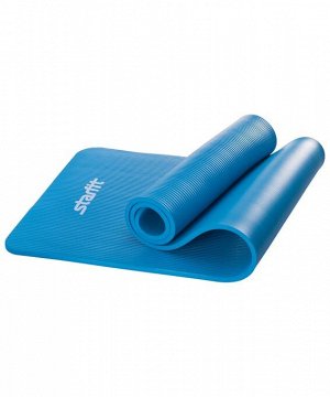 Коврик для йоги FM-301, NBR, 183x58x1,2 см, синий