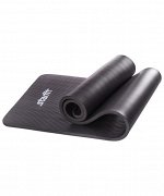 Коврик для йоги STARFIT FM-301 NBR 183x58x1,5 см, черный 1/6