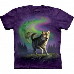 3д футболка с волчонком