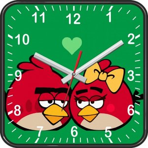 Настенные часы Angry Birds - 3