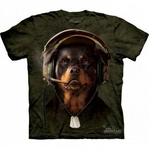 3д футболка DJ Rottweiler
