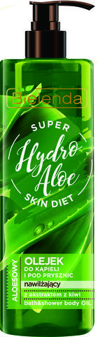 BIELENDA SUPER SKIN DIET Hydro Aloe увлажняющий гель для душа Алоэ 400мл