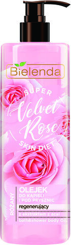 BIELENDA SUPER SKIN DIET Velvet Rose восстанавливающий гель для душа Роза 400мл