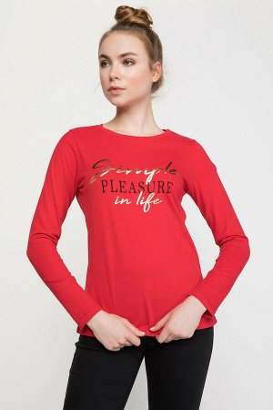 Футболка с принтом
