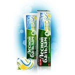 Лесной бальзам Зубная паста 130г Тройной эффект Отбеливаниие (сок лимона)