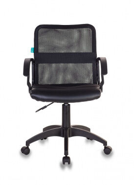 Кресло Бюрократ CH-590 черный сиденье черный искусст.кожа/сетка/ткань крестовина пластик