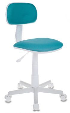 Кресло детское Бюрократ CH-W201NX бирюзовый 15-175 крестовина пластик пластик белый