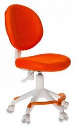 Кресло детское Бюрократ KD-W6-F/TW-96-1 подставка для ног оранжевый (пластик белый)