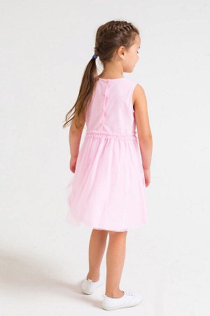 Платье(Весна-Лето)+girls (розовое облако к251)