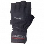 Мужские перчатки CHIBA PREMIUM LINE Iron Plus II (42146) - цвет черный
