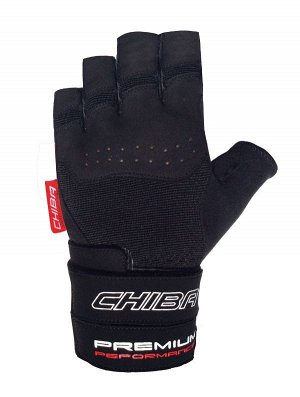 Мужские перчатки CHIBA PREMIUM LINE Wristguard (42126) - цвет черный