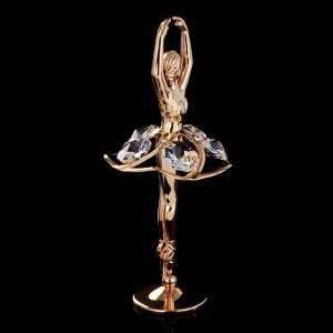 Сувенир с кристаллами Сваровски "Балерина" 11,9х5,5 см