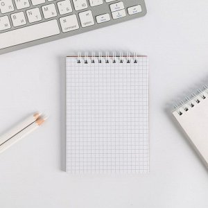 Блокнот, на гребне, А6, 40 л. «Самому лучшему учителю»