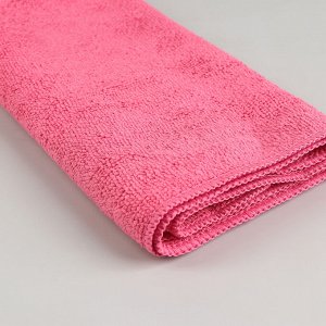 Салфетка из микрофибры Dora Pro «Для пола», 50?60 см, цвет розовый