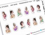 STIKERS - НАКЛЕЙКИ С ЛИПКИМ СЛОЕМ