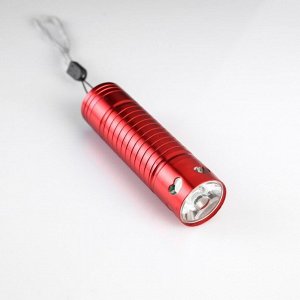 Фонарь ручной 1 LED, на рассеивателе сердца, 3 ААА, микс, 9 см микс