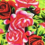 Кухонное полотенце микрофибра &quot;Цветы&quot;