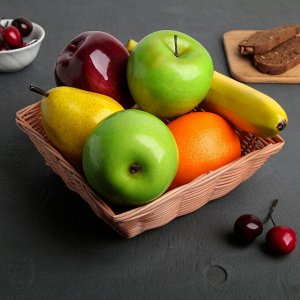 Корзинка для фруктов и хлеба Доляна «Капучино», 20?20?7 см