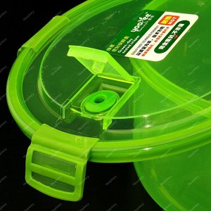 Контейнер Green - day 2250ml, круглый, пластиковый, для продуктов.