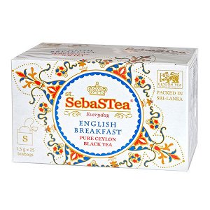 Чай St.SebaSTea ENGLISH BREAKFAST 25 пакетиков 1 уп.х 24 шт.