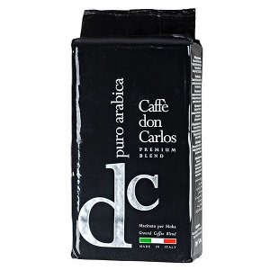 Кофе CAFFE DON CARLOS PURO ARABICA 250г молотый 1 уп. х 20 шт.