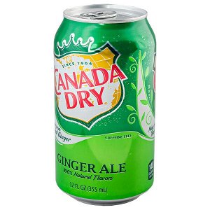 напиток CANADA DRY 330 мл ж/б 1/24