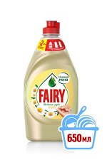 FAIRY Средство для мытья посуды Нежные руки Ромашка и витамин Е (650 мл)
