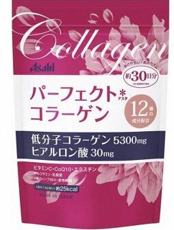 Коллаген asahi с гиалуроновой кислотой и лактобактериями, 200г, япония