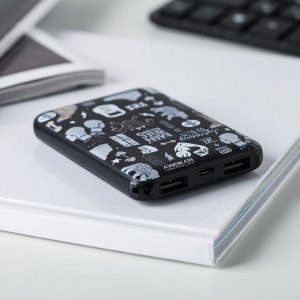 Like me Портативный аккумулятор, «Гантель» 5000 mAh, 2 USB-разъёма