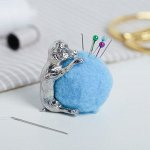 Игольница «Щенок», под серебро