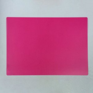 Накладка на стол пластик А3, ОФИС 460 х 330 мм, 500 мкм, прозрачная тонированная, розовая