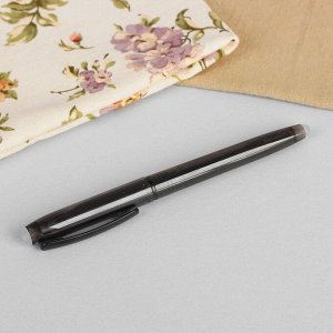 Ручка для ткани, термоисчезающая, цвет чёрный №02
