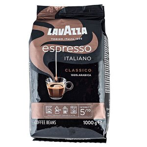 Кофе LAVAZZA ESPRESSO ITALIANO CLASSICO 1 кг зерно 1 уп.х 6 шт.