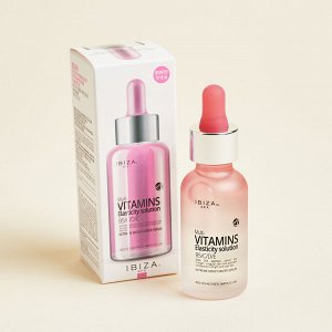 IBIZA Multi-Vitamins Elasticity Solution Ampoule Serum Тройная мультивитаминная сыворотка 30мл