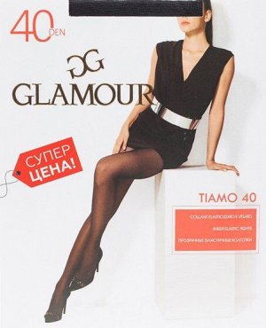 Колготки классические, Glamour, Tiamo 40