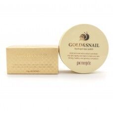 Petitfee Gold & Snail Hydrogel Eye Patch - Патчи с частичками золота и экстрактом улитки