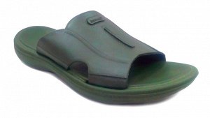 Пляжная обувь Дюна, артикул 731, цвет зеленый, материал ЭВА