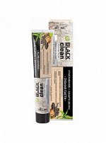 Vitex BLACK CLEAN Зубная паста Отбеливание + Защита десен 85 г