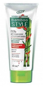 Гель   Прикорневой объем для укладки волос  с укрепляющим действием бамбука Суперсильной фиксации
