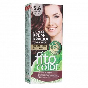 Стойкая крем-краска для волос Fitocolor, тон красное дерево, 115 мл