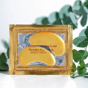 Патчи гелевые для глаз Collagen Crystal, биозолото, 2*3 г