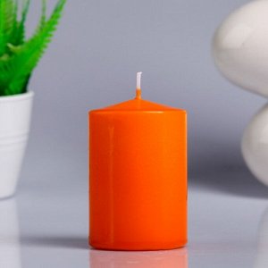 Свеча - цилиндр ароматическая "Сочное манго", 5,6х8 см
