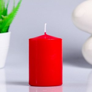 Свеча - цилиндр ароматическая "Цветущий сад". 5.6х8 см